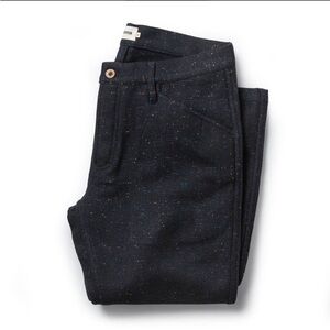 Taylor Stitch: Camp Pant in Navy Donegal Herringbone